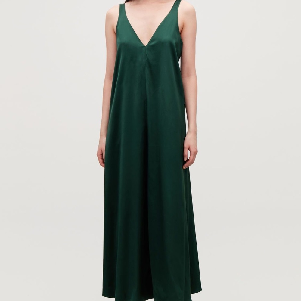 COS slip maxi dress